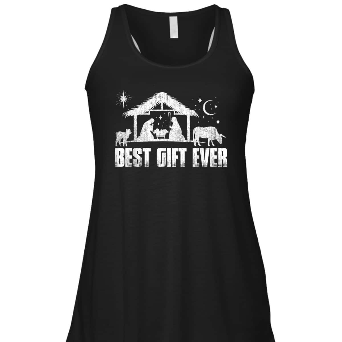 Best Gift Ever Christmas Jesus Nativity Scene Christian Xmas T-Shirt