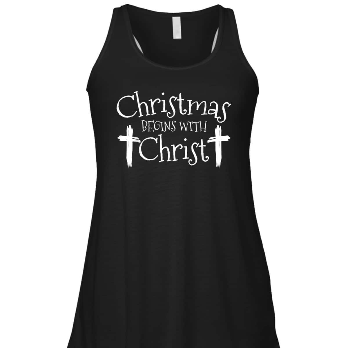 Christmas Begins With Christ Xmas Day Christian Religious T-Shirt Christmas Begins With Christ Xmas Day Christian Religious T-Shirt