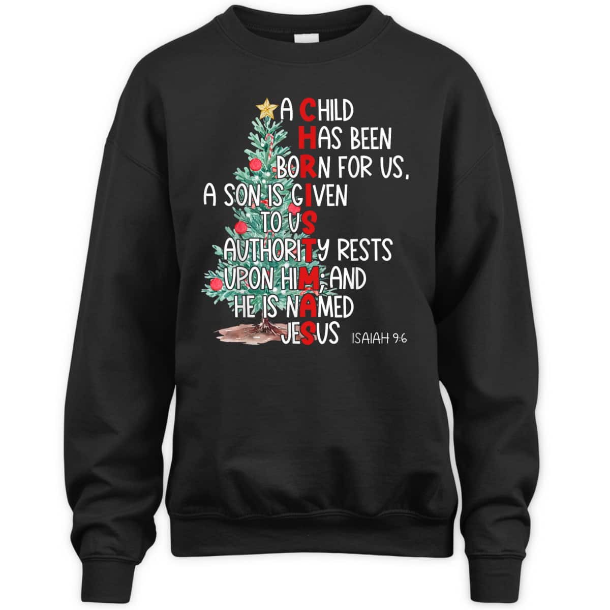 Christmas Jesus Mighty God Isaiah 9:6 Faith Christian Bible Verse He IS Named Jesus T-Shirt Christmas Jesus Mighty God Isaiah 9:6 Faith Christian Bible Verse He IS Named Jesus T-Shirt