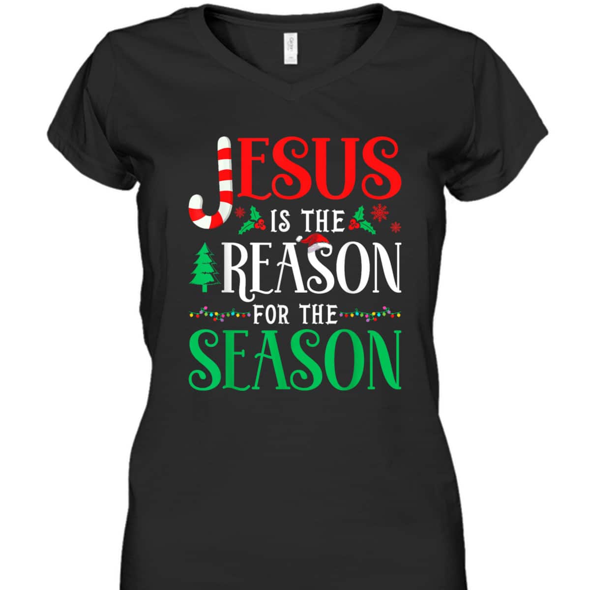 Jesus Is The Reason For The Season Christmas Xmas T-Shirt Jesus Is The Reason For The Season Christmas Xmas T-Shirt