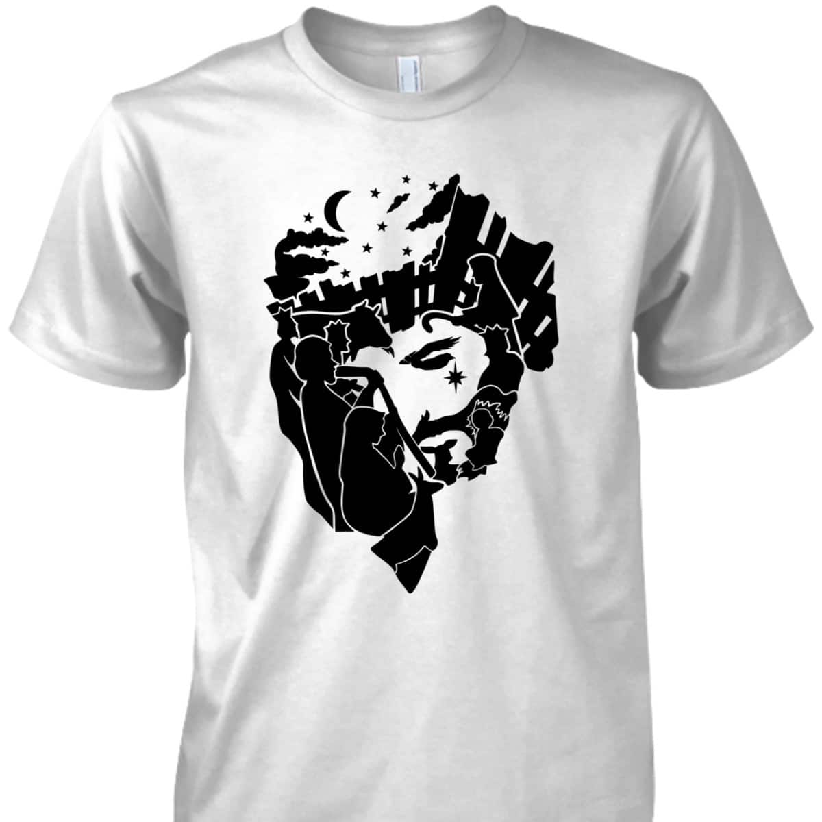 Jesus Nativity Scene Xmas Easter Religious Christmas T-Shirt Jesus Nativity Scene Xmas Easter Religious Christmas T-Shirt