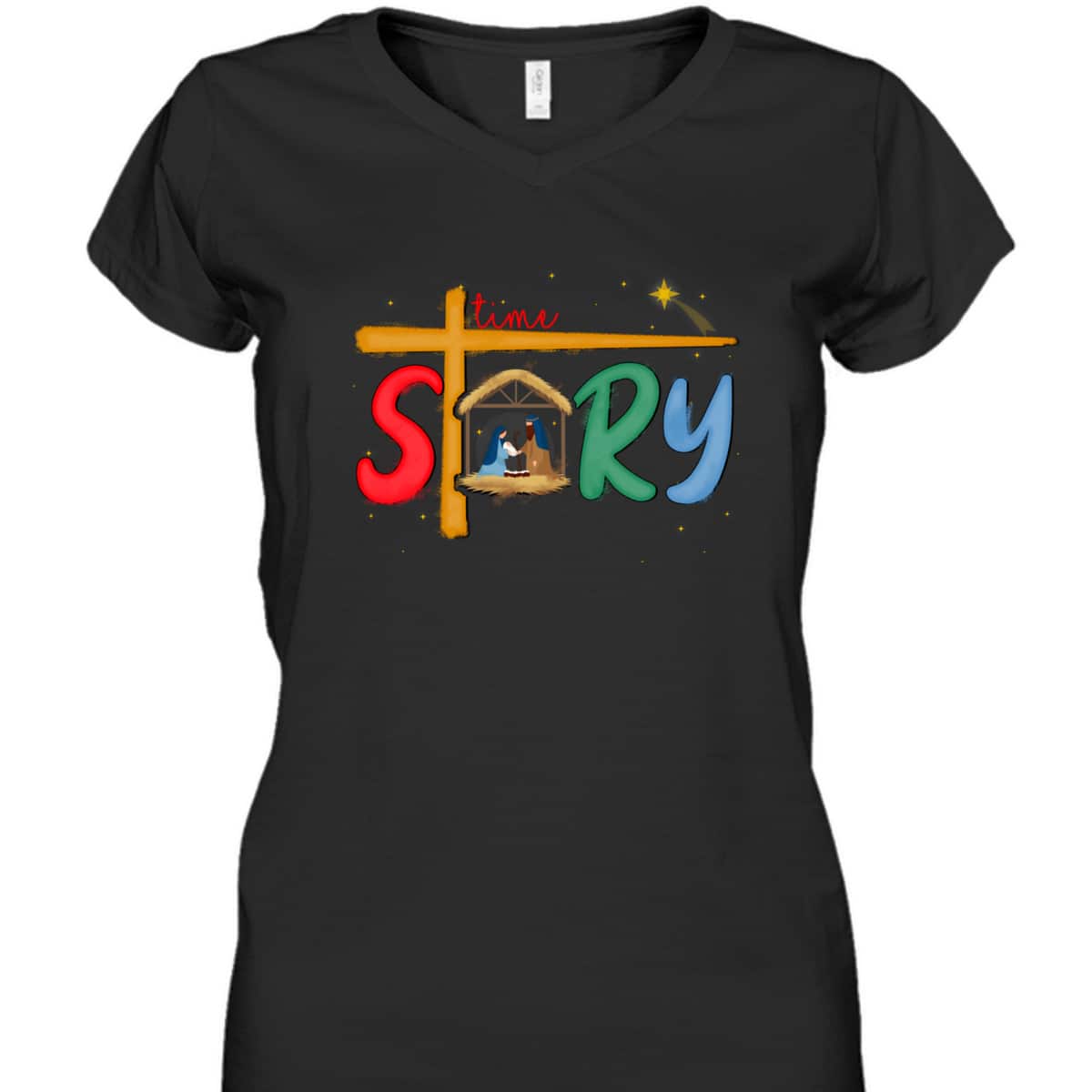 True The Story Christmas Nativity Jesus Christian Christmas T-Shirt True The Story Christmas Nativity Jesus Christian Christmas T-Shirt