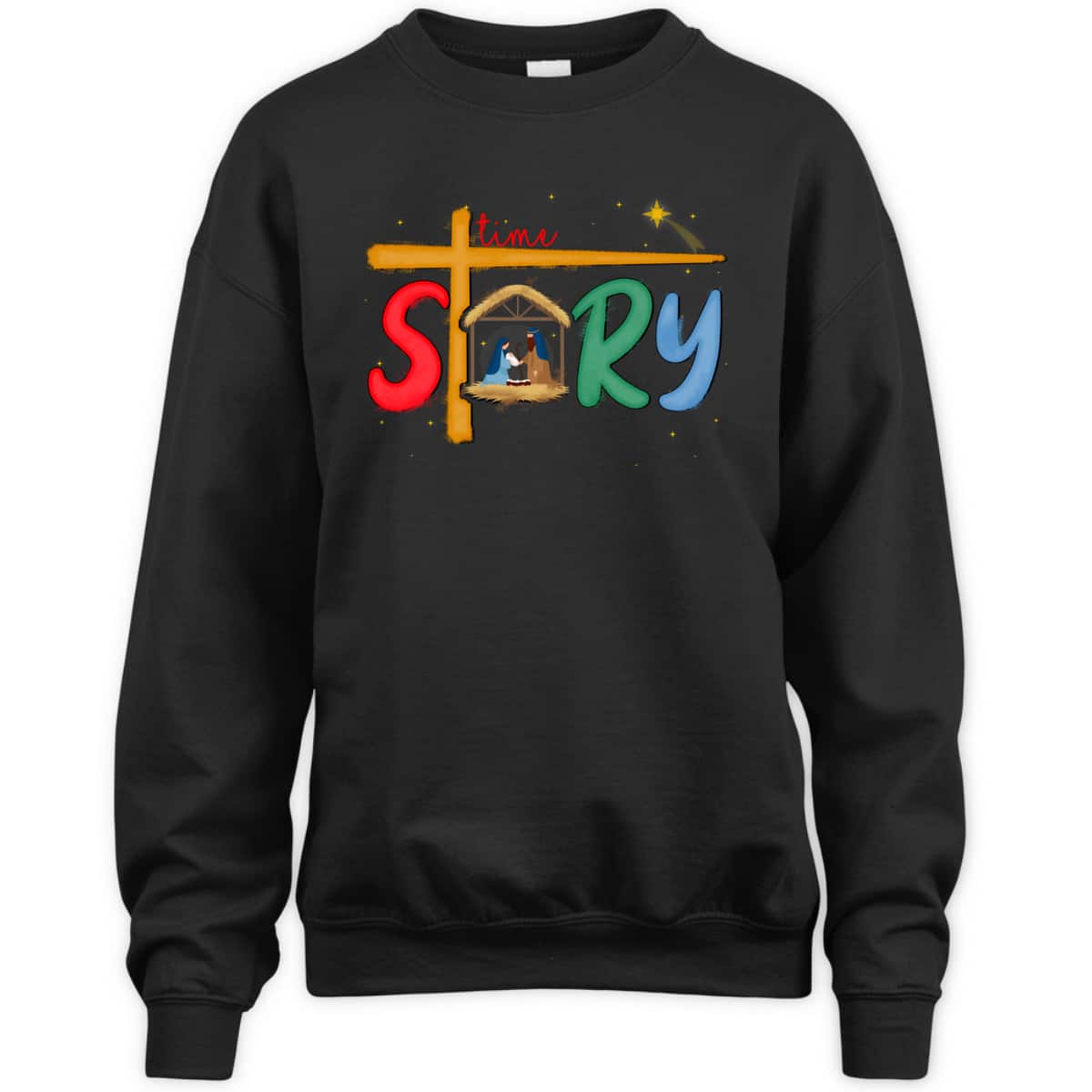 True The Story Christmas Nativity Jesus Christian Christmas T-Shirt True The Story Christmas Nativity Jesus Christian Christmas T-Shirt