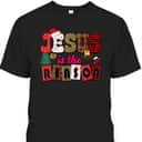 Merry Christmas Jesus The Reason Christian Faith Xmas Tree T-Shirt Merry Christmas Jesus The Reason Christian Faith Xmas Tree T-Shirt
