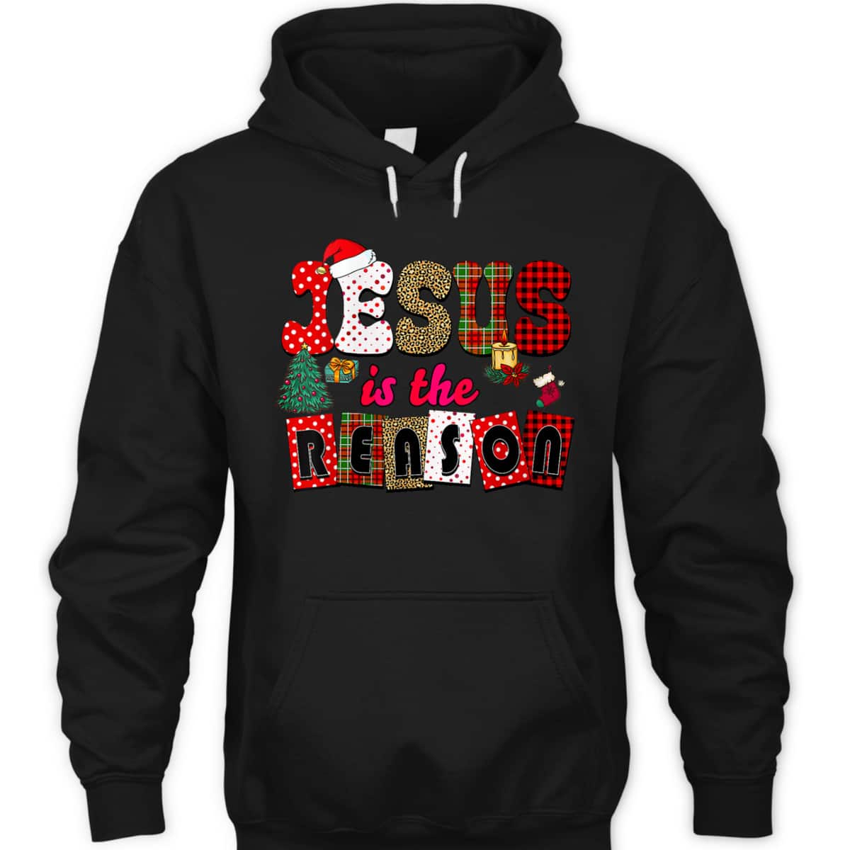 Merry Christmas Jesus The Reason Christian Faith Xmas Tree T-Shirt Merry Christmas Jesus The Reason Christian Faith Xmas Tree T-Shirt