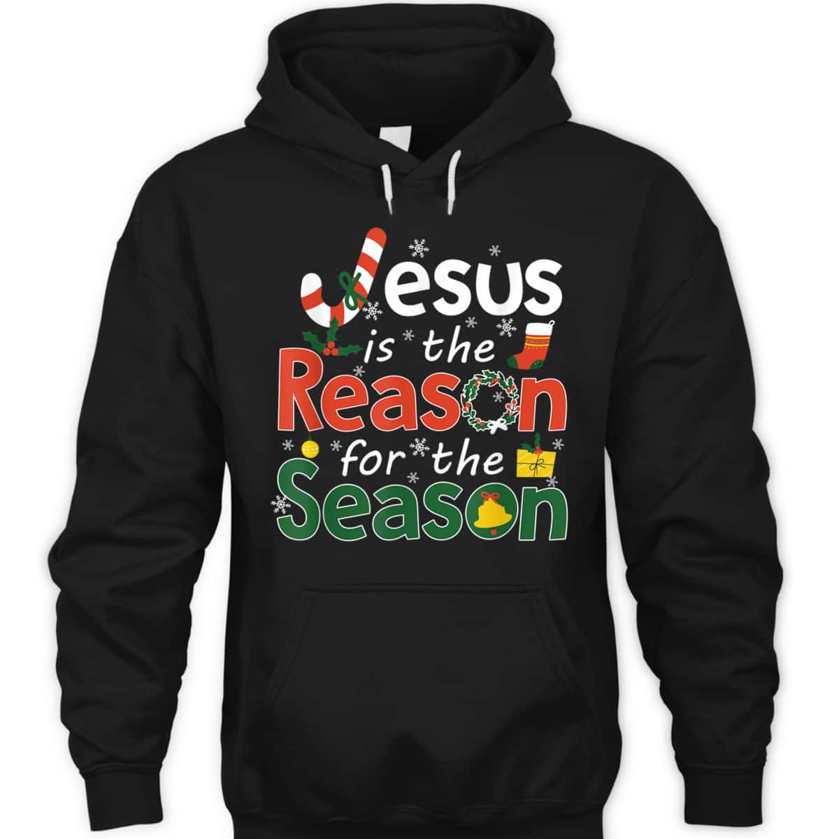 Jesus Is The Reason For The Season T-Shirt Faith Christian Christmas Jesus Is The Reason For The Season T-Shirt Faith Christian Christmas