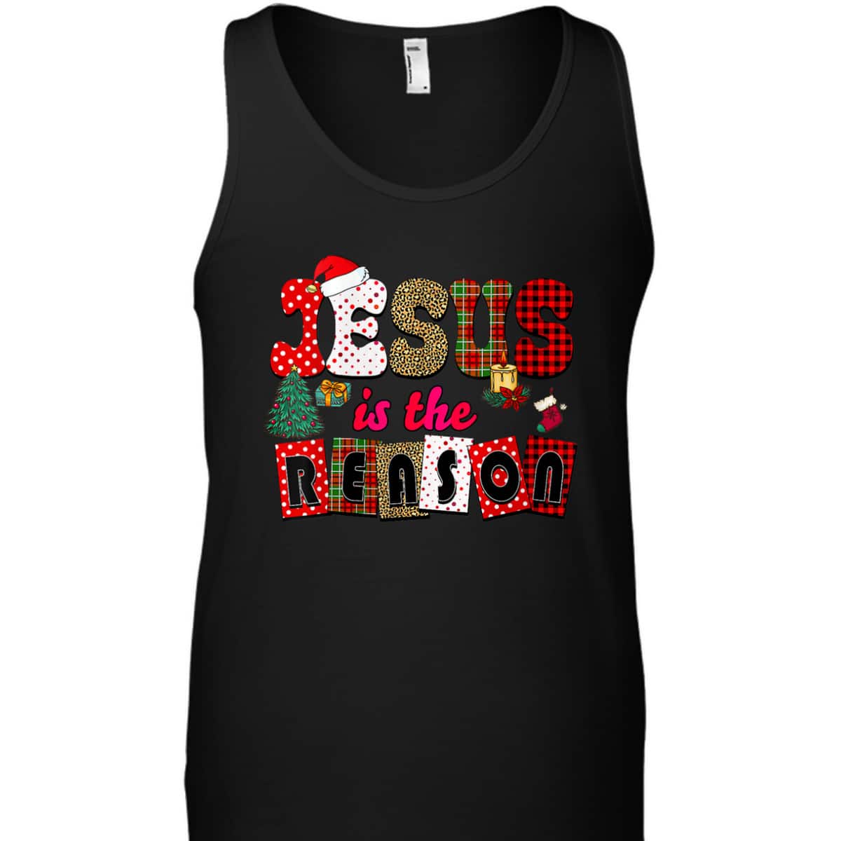 Merry Christmas Jesus The Reason Christian Faith Xmas Tree T-Shirt Merry Christmas Jesus The Reason Christian Faith Xmas Tree T-Shirt