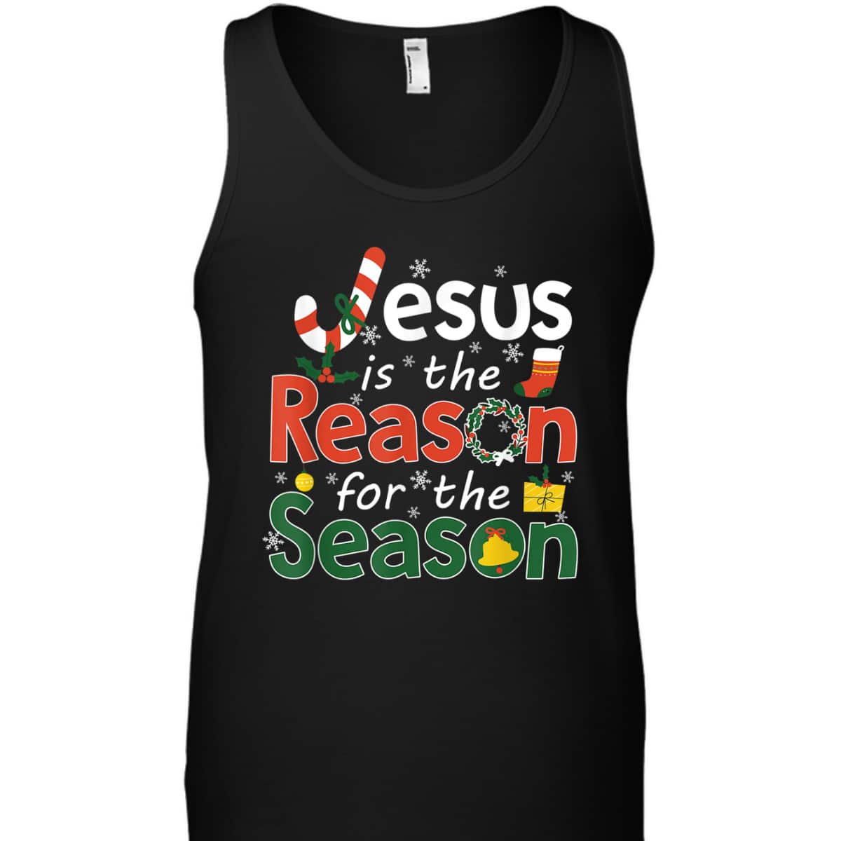 Jesus Is The Reason For The Season T-Shirt Faith Christian Christmas Jesus Is The Reason For The Season T-Shirt Faith Christian Christmas