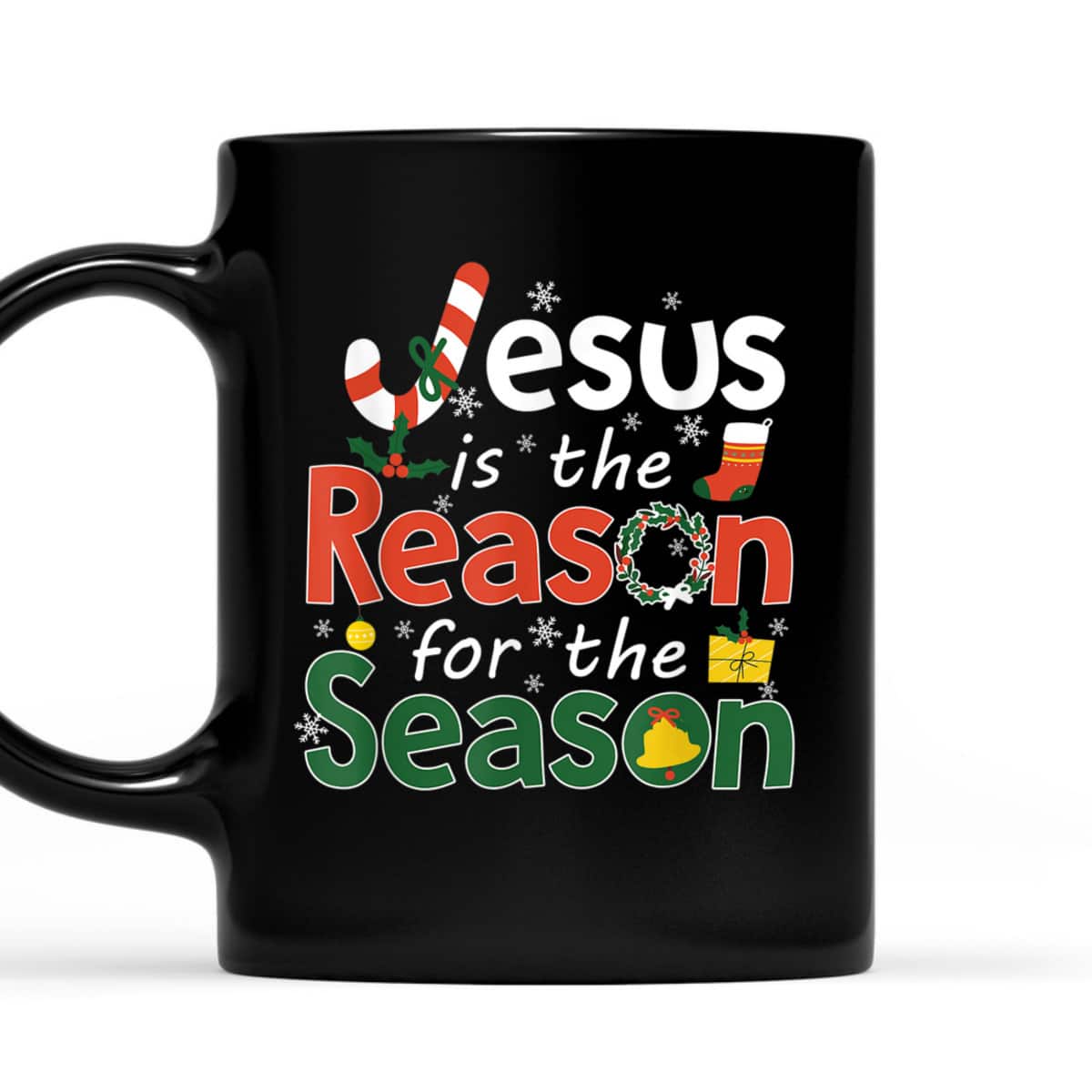 Jesus Is The Reason For The Season T-Shirt Faith Christian Christmas Jesus Is The Reason For The Season T-Shirt Faith Christian Christmas