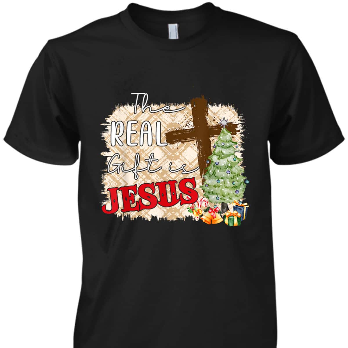 The Real Joy Of Christmas Is Jesus Merry Xmas For Christians T-Shirt The Real Joy Of Christmas Is Jesus Merry Xmas For Christians T-Shirt