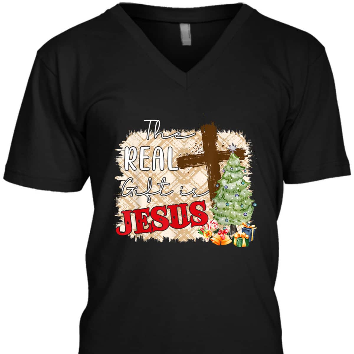The Real Joy Of Christmas Is Jesus Merry Xmas For Christians T-Shirt The Real Joy Of Christmas Is Jesus Merry Xmas For Christians T-Shirt