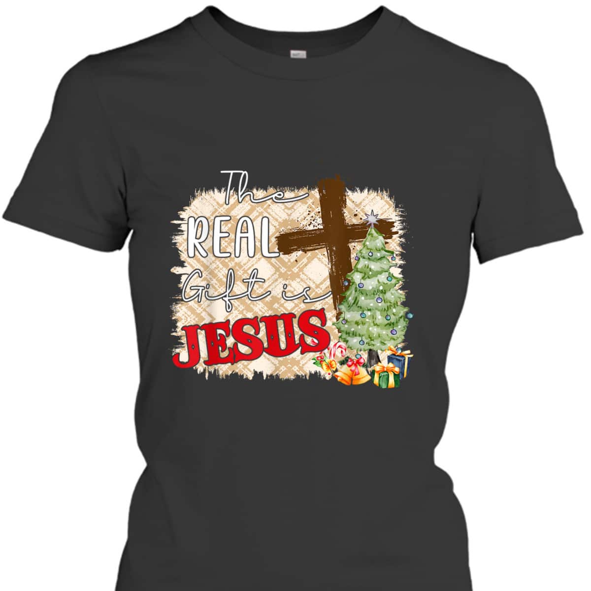 The Real Joy Of Christmas Is Jesus Merry Xmas For Christians T-Shirt The Real Joy Of Christmas Is Jesus Merry Xmas For Christians T-Shirt
