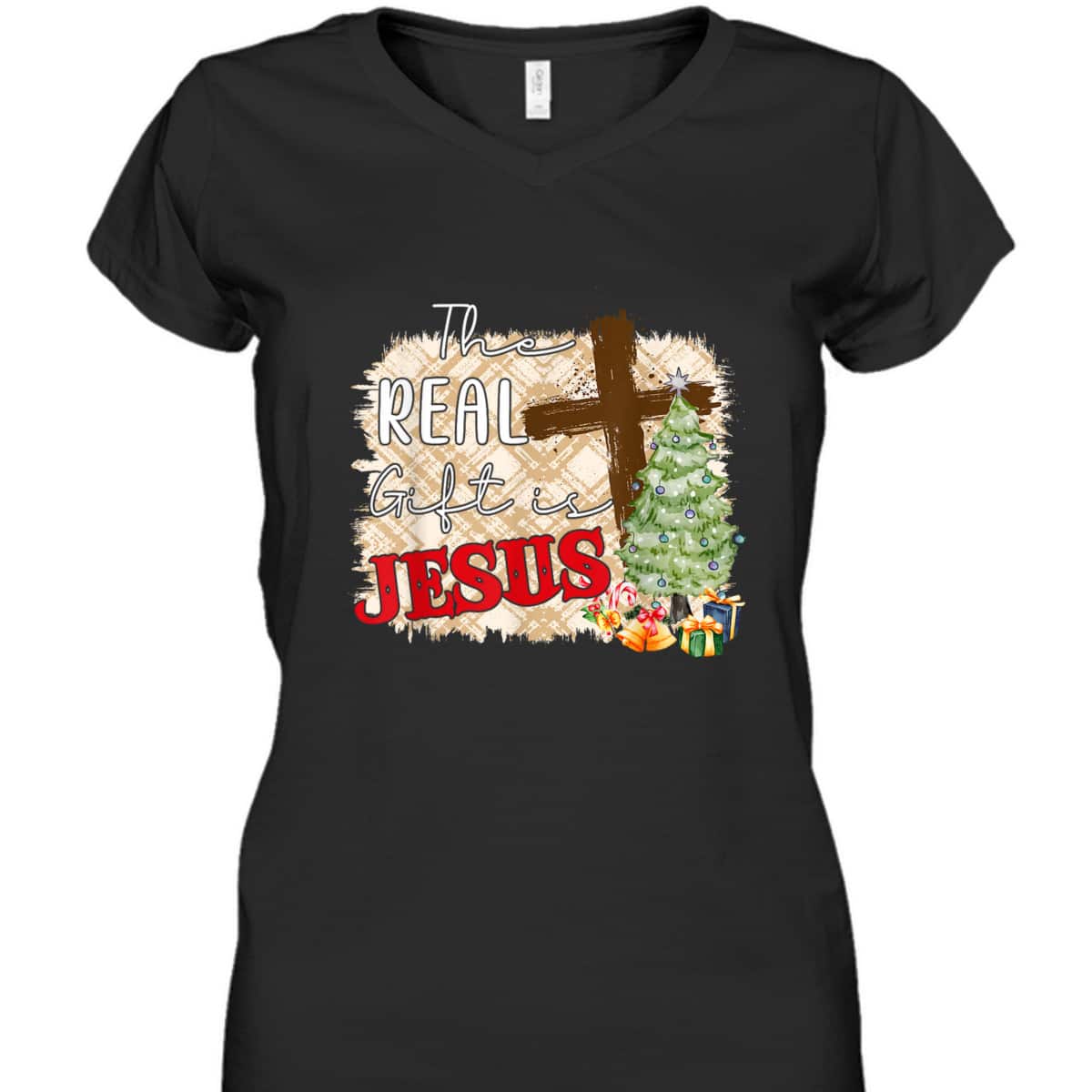 The Real Joy Of Christmas Is Jesus Merry Xmas For Christians T-Shirt The Real Joy Of Christmas Is Jesus Merry Xmas For Christians T-Shirt