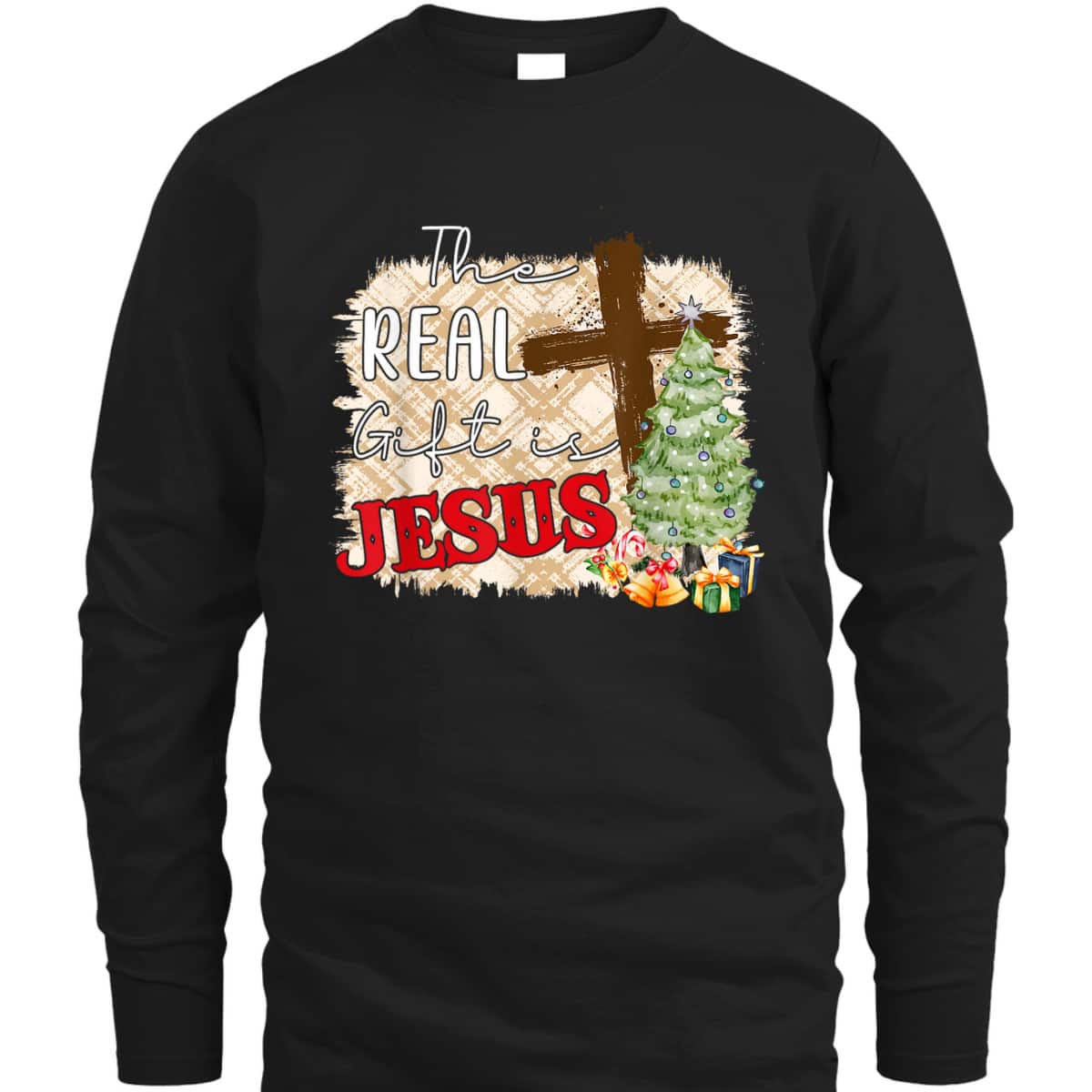 The Real Joy Of Christmas Is Jesus Merry Xmas For Christians T-Shirt The Real Joy Of Christmas Is Jesus Merry Xmas For Christians T-Shirt