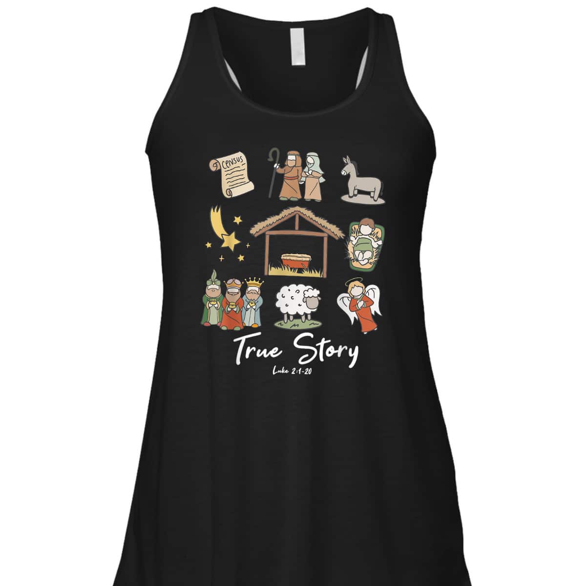 Funny True Story Nativity Christmas Jesus Xmas Christian T-Shirt Funny True Story Nativity Christmas Jesus Xmas Christian T-Shirt