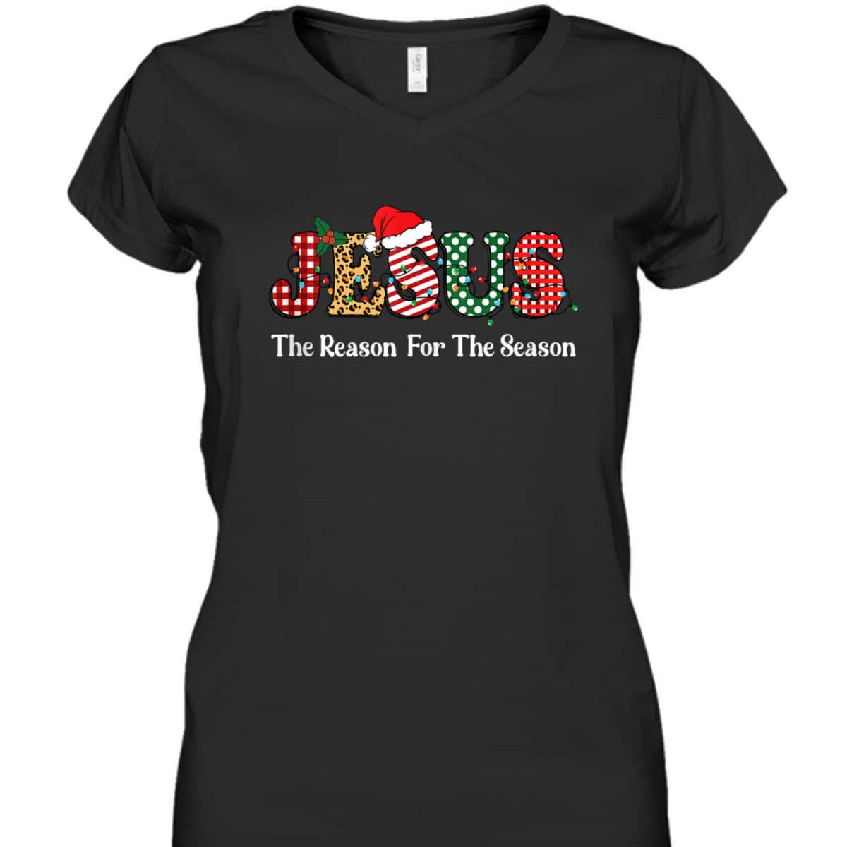 Jesus Is The Reason For The Season Jesus Christian Xmas Christmas T-Shirt