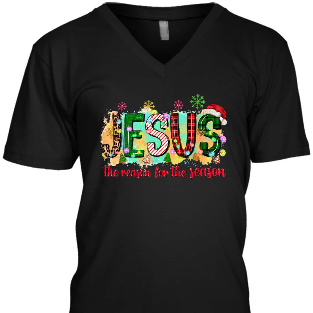 Jesus Is The Reason For The Season Christian Faith Christmas Xmas T-Shirt Jesus Is The Reason For The Season Christian Faith Christmas Xmas T-Shirt