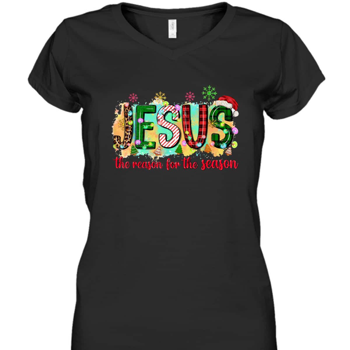 Jesus Is The Reason For The Season Christian Faith Christmas Xmas T-Shirt