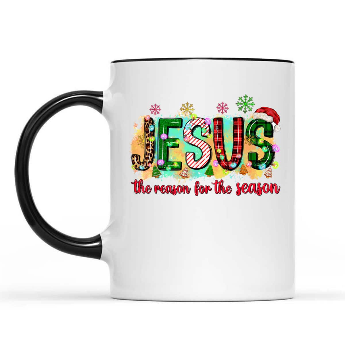 Jesus Is The Reason For The Season Christian Faith Christmas Xmas T-Shirt
