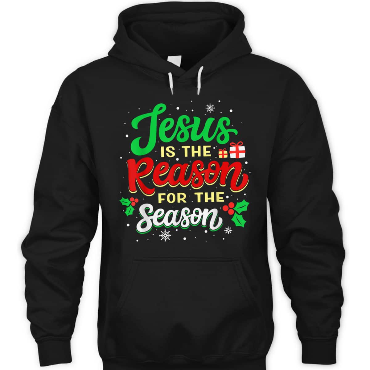 Christian Jesus The Reason Xmas Holiday Season T-Shirt Christmas Gifts
