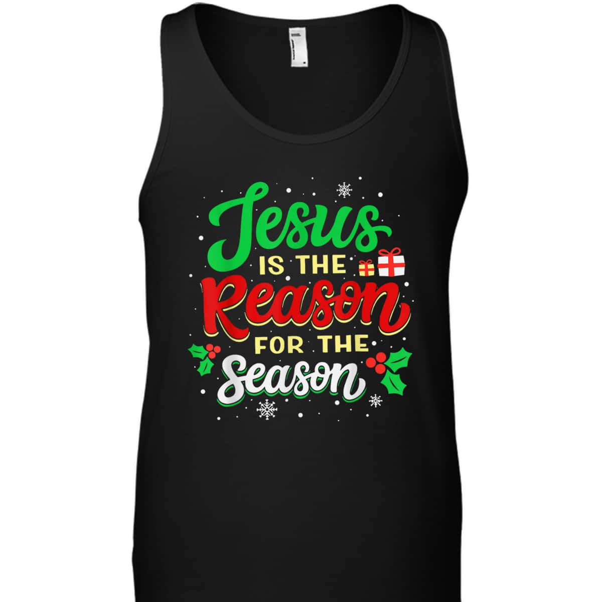 Christian Jesus The Reason Xmas Holiday Season T-Shirt Christmas Gifts