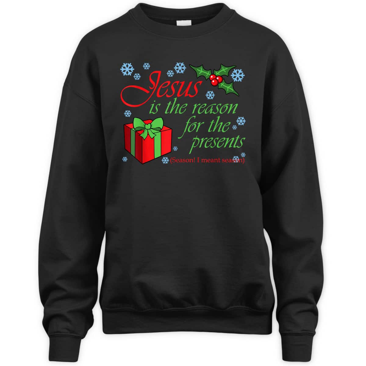Christian Christmas T-Shirt Jesus The Reason Xmas Holiday Season Gifts Christian Christmas T-Shirt Jesus The Reason Xmas Holiday Season Gifts