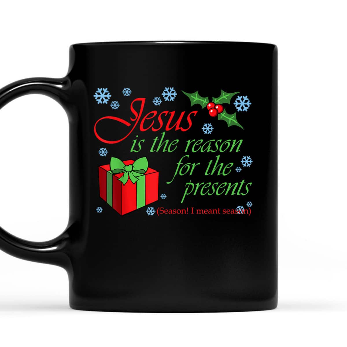 Christian Christmas T-Shirt Jesus The Reason Xmas Holiday Season Gifts