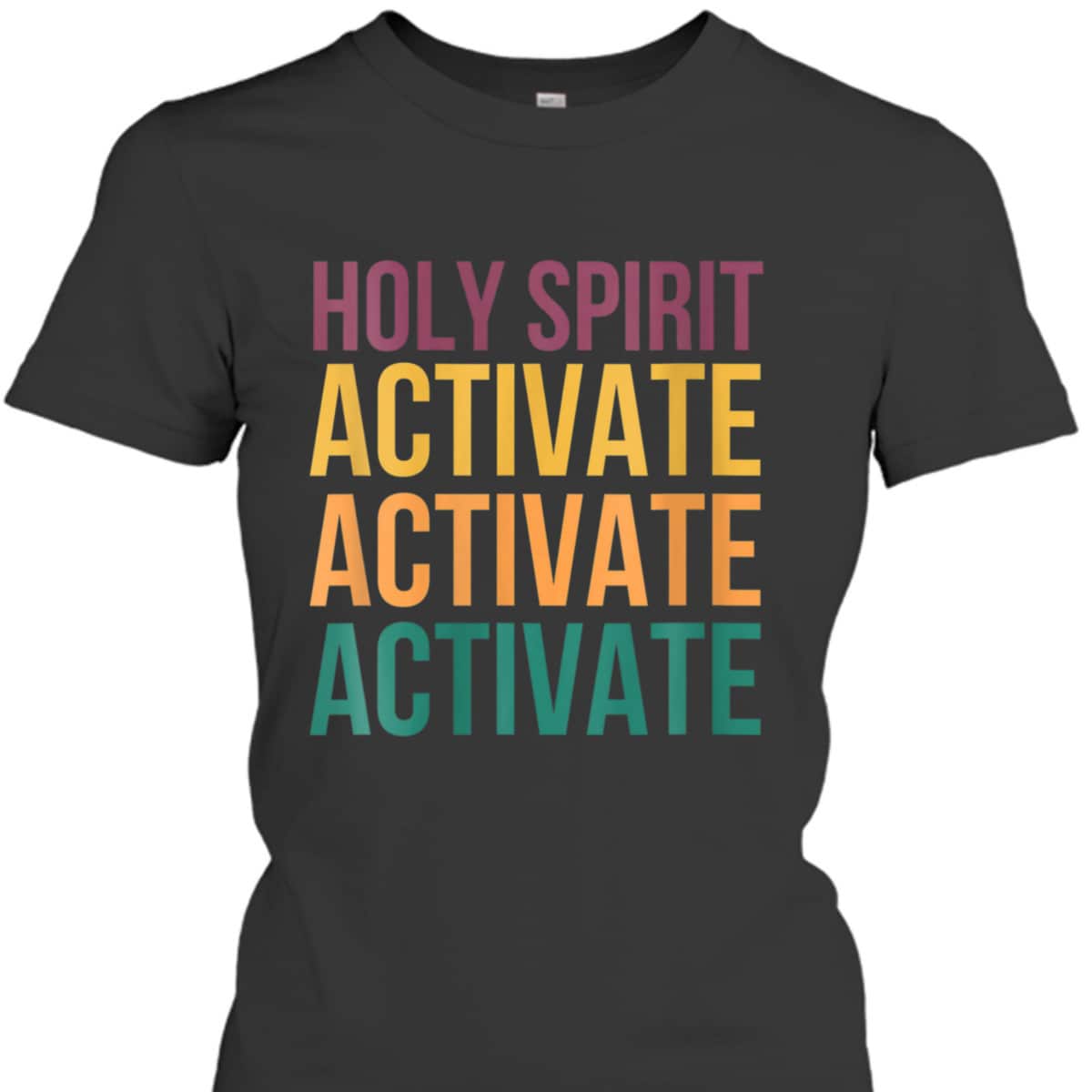 Funny Christian Meme Saying Holy Spirit Activate Jesus T-Shirt Funny Christian Meme Saying Holy Spirit Activate Jesus T-Shirt