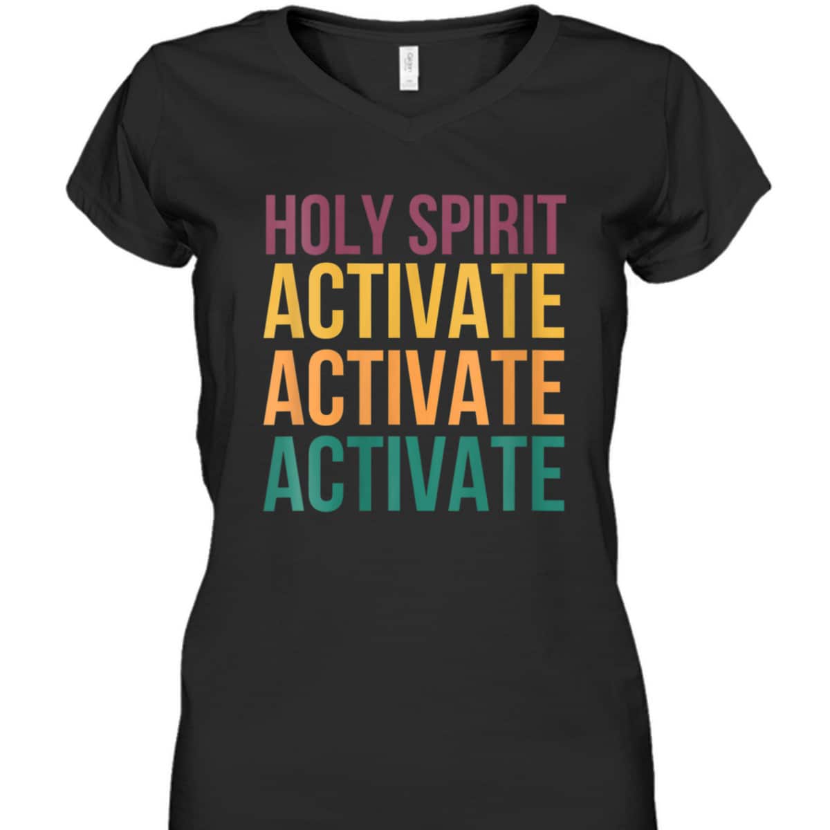 Funny Christian Meme Saying Holy Spirit Activate Jesus T-Shirt