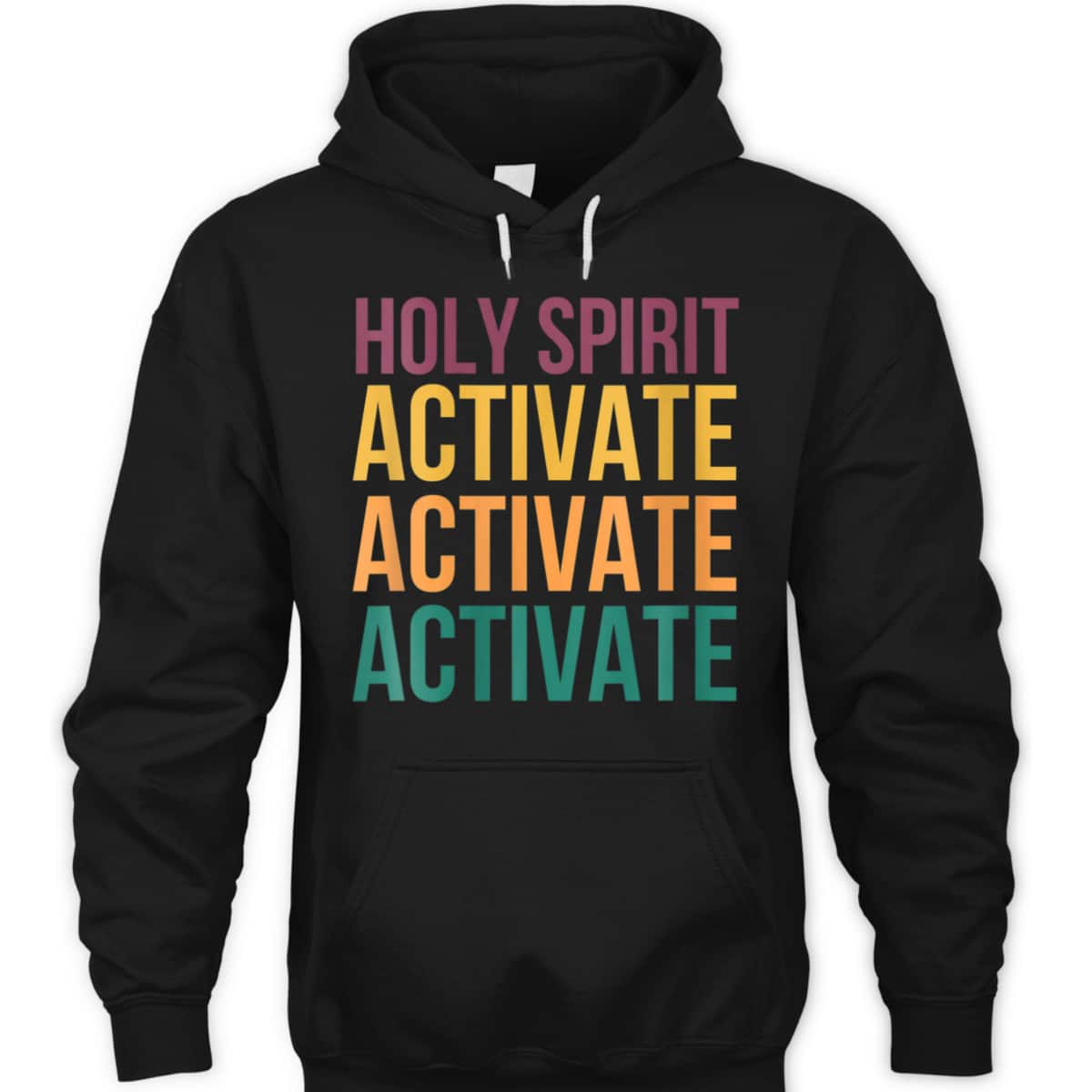 Funny Christian Meme Saying Holy Spirit Activate Jesus T-Shirt