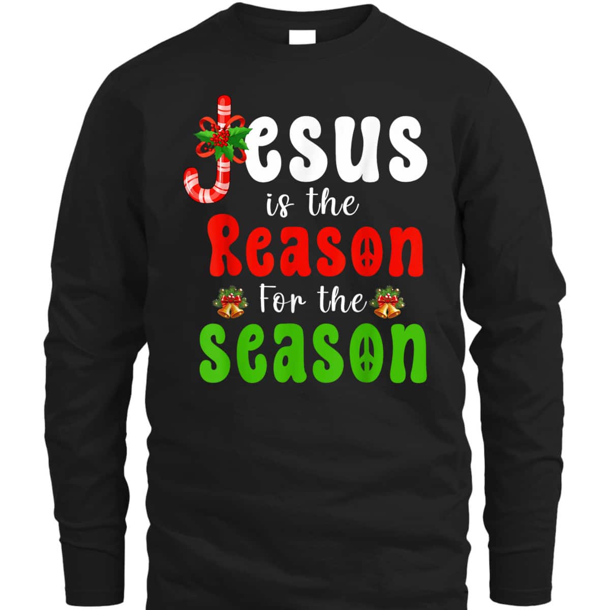 Jesus Is The Reason For The Season Christmas Xmas T-Shirt Christian Gifts