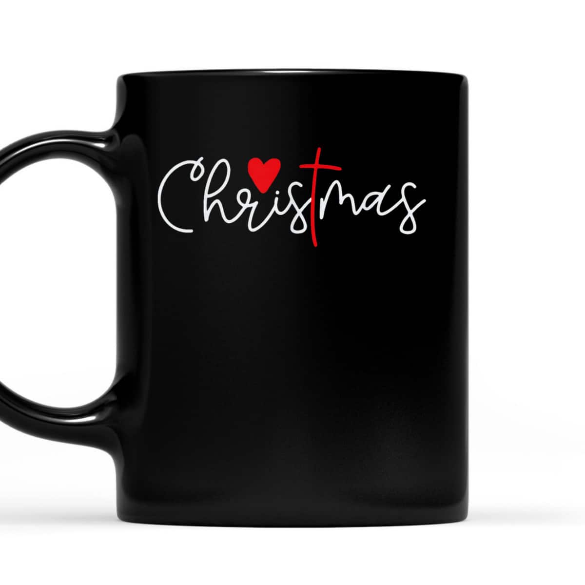 Cross Christmas Cute X Mas Pajama Christian Jesus Faith T-Shirt