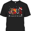 Christian Jesus Is The Reason For The Season Christmas Santa T-Shirt