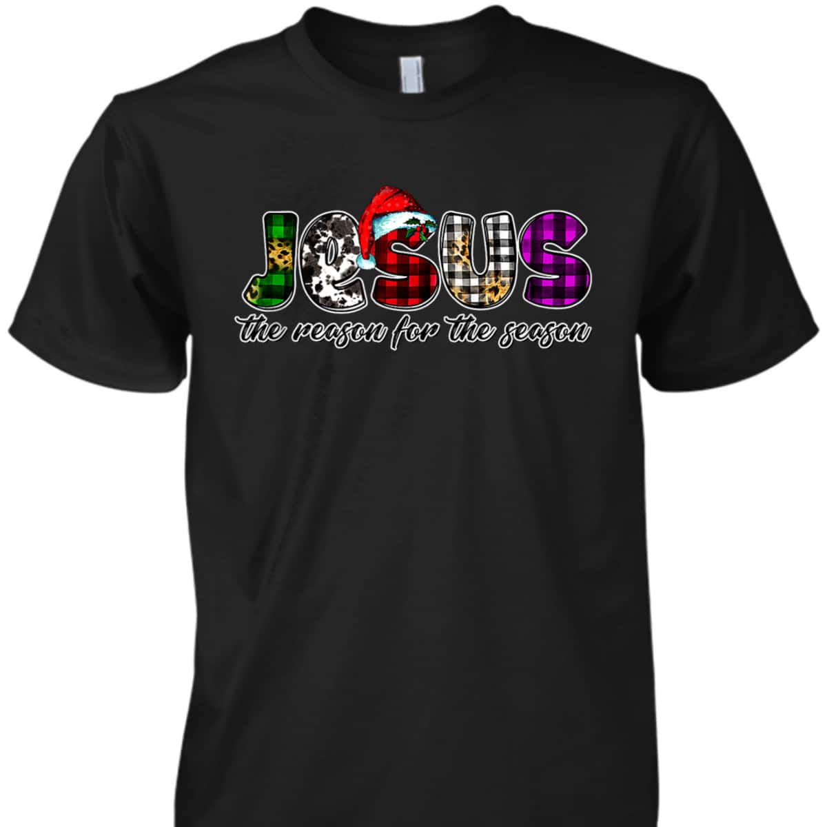 Holiday Season T-Shirt Christian Jesus The Reason Xmas Christmas Holiday Season T-Shirt Christian Jesus The Reason Xmas Christmas
