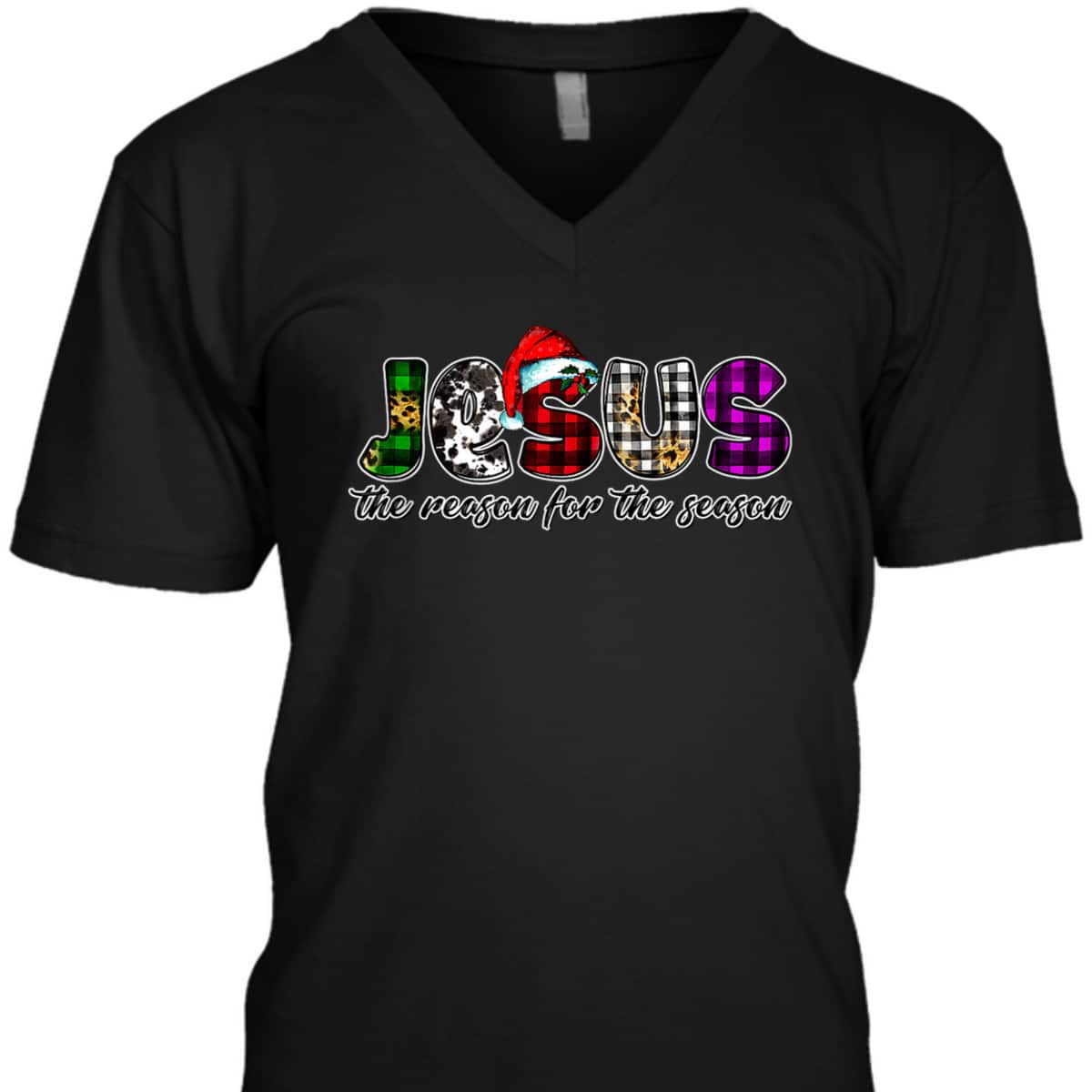 Holiday Season T-Shirt Christian Jesus The Reason Xmas Christmas Holiday Season T-Shirt Christian Jesus The Reason Xmas Christmas