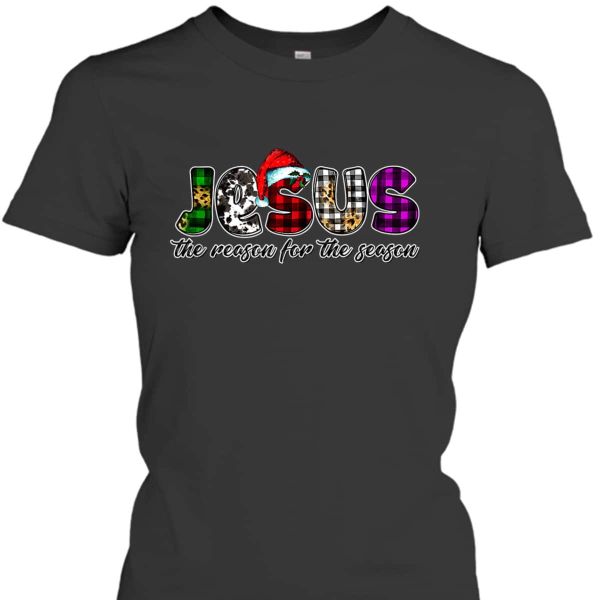 Holiday Season T-Shirt Christian Jesus The Reason Xmas Christmas Holiday Season T-Shirt Christian Jesus The Reason Xmas Christmas