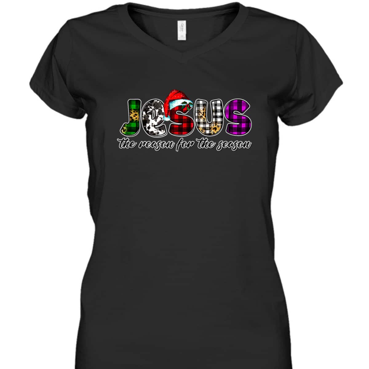 Holiday Season T-Shirt Christian Jesus The Reason Xmas Christmas Holiday Season T-Shirt Christian Jesus The Reason Xmas Christmas