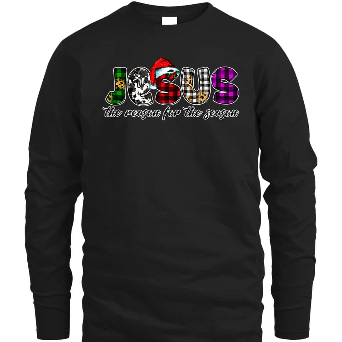 Holiday Season T-Shirt Christian Jesus The Reason Xmas Christmas