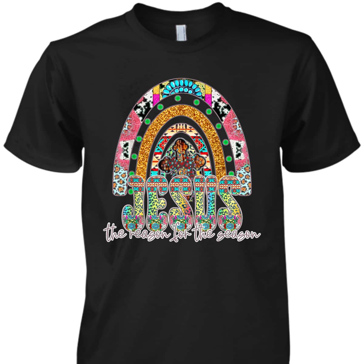 Holiday Season Religious Christian Jesus The Reason Xmas Christmas T-Shirt