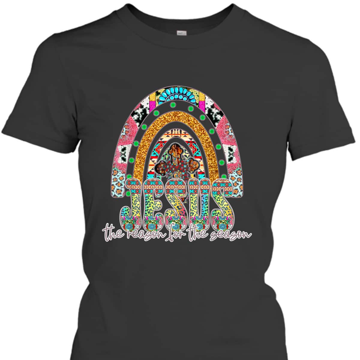 Holiday Season Religious Christian Jesus The Reason Xmas Christmas T-Shirt Holiday Season Religious Christian Jesus The Reason Xmas Christmas T-Shirt