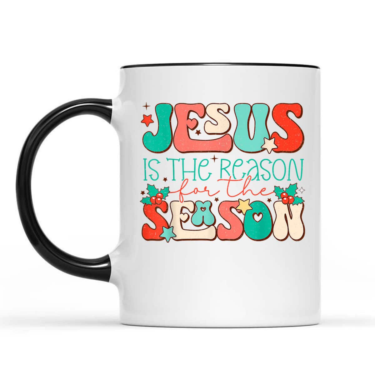 Christian Religious T-Shirt Jesus The Reason Xmas Holiday Season Christmas Gifts Christian Religious T-Shirt Jesus The Reason Xmas Holiday Season Christmas Gifts