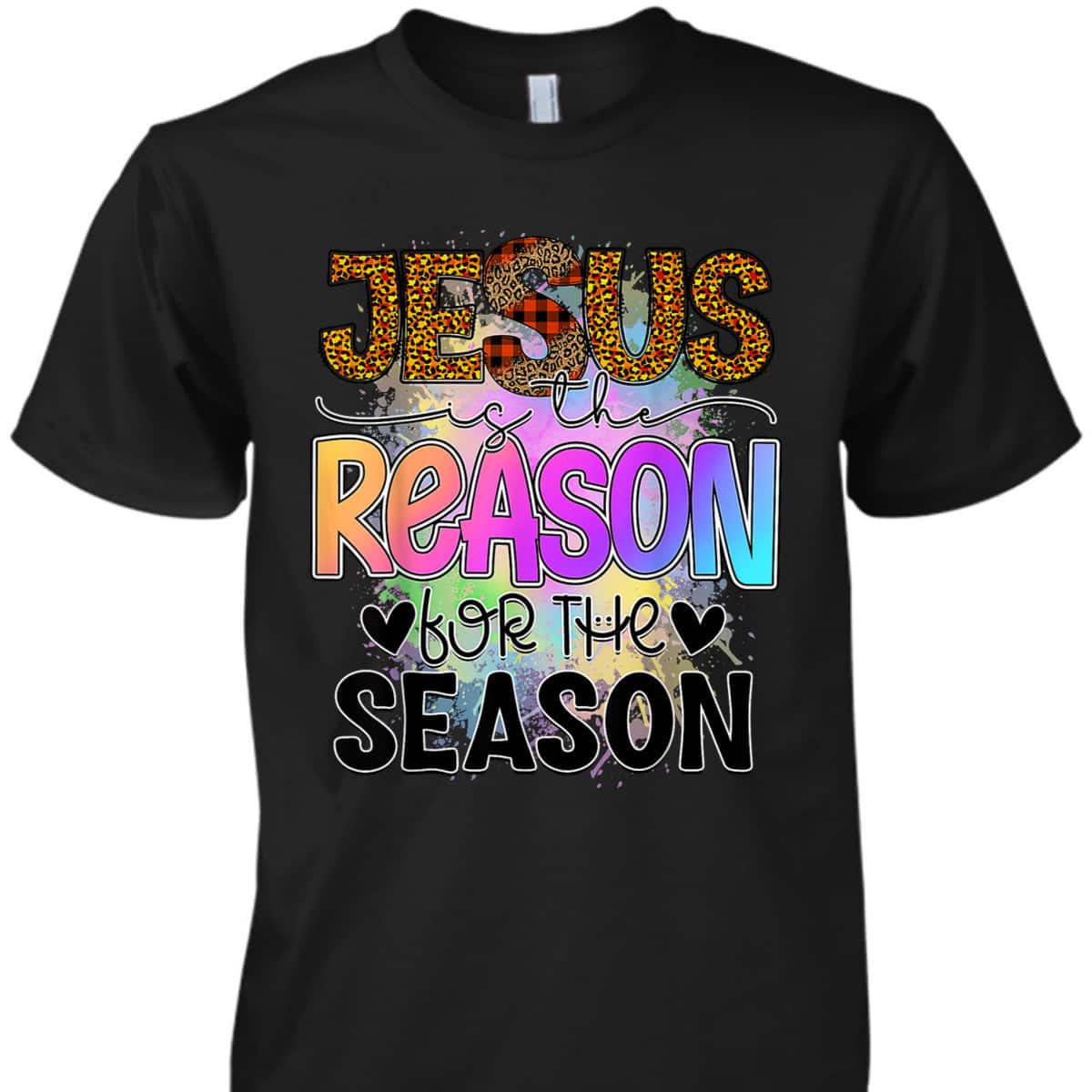 Christmas Christian Jesus The Reason Xmas Holiday Season T-Shirt Christmas Christian Jesus The Reason Xmas Holiday Season T-Shirt