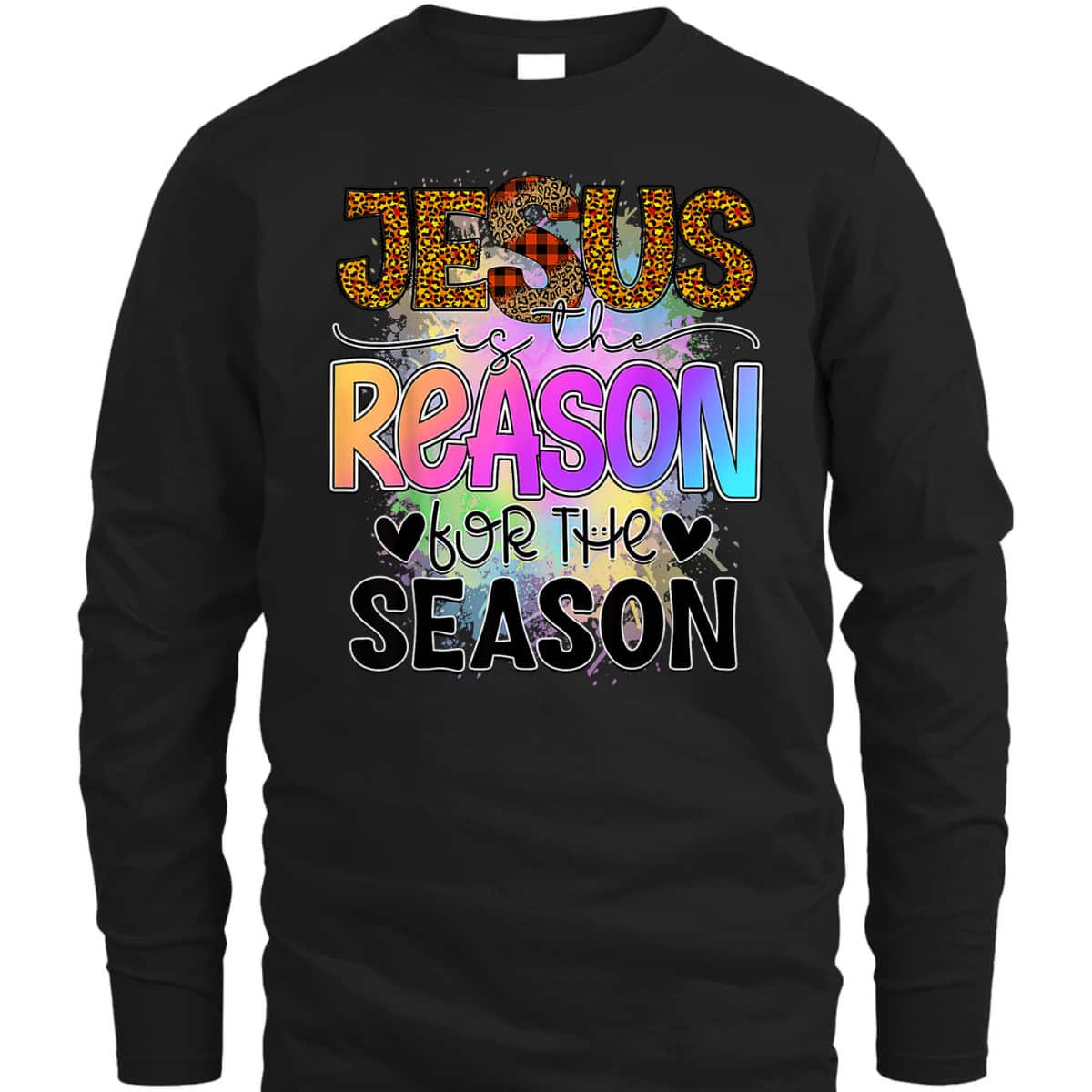 Christmas Christian Jesus The Reason Xmas Holiday Season T-Shirt Christmas Christian Jesus The Reason Xmas Holiday Season T-Shirt