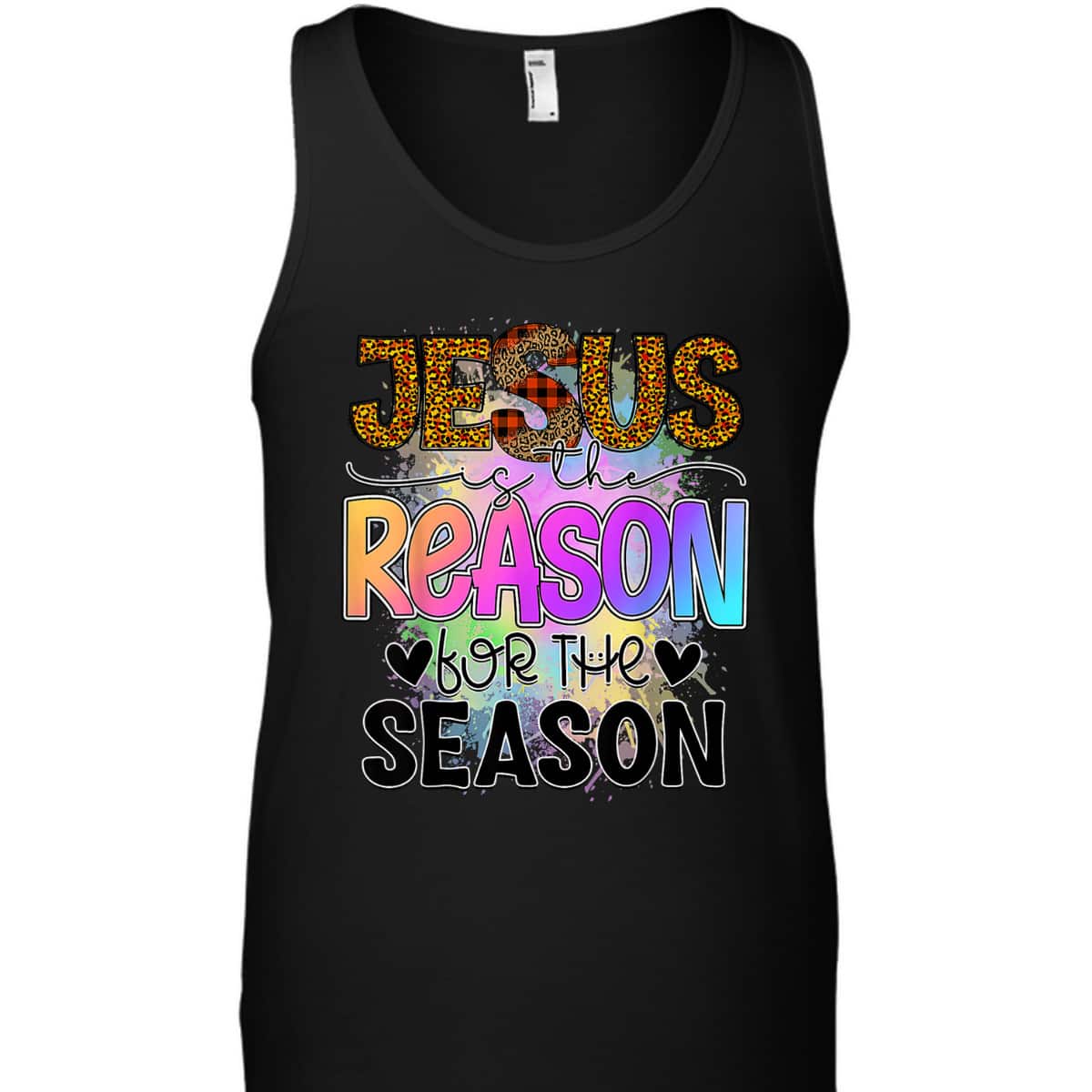 Christmas Christian Jesus The Reason Xmas Holiday Season T-Shirt