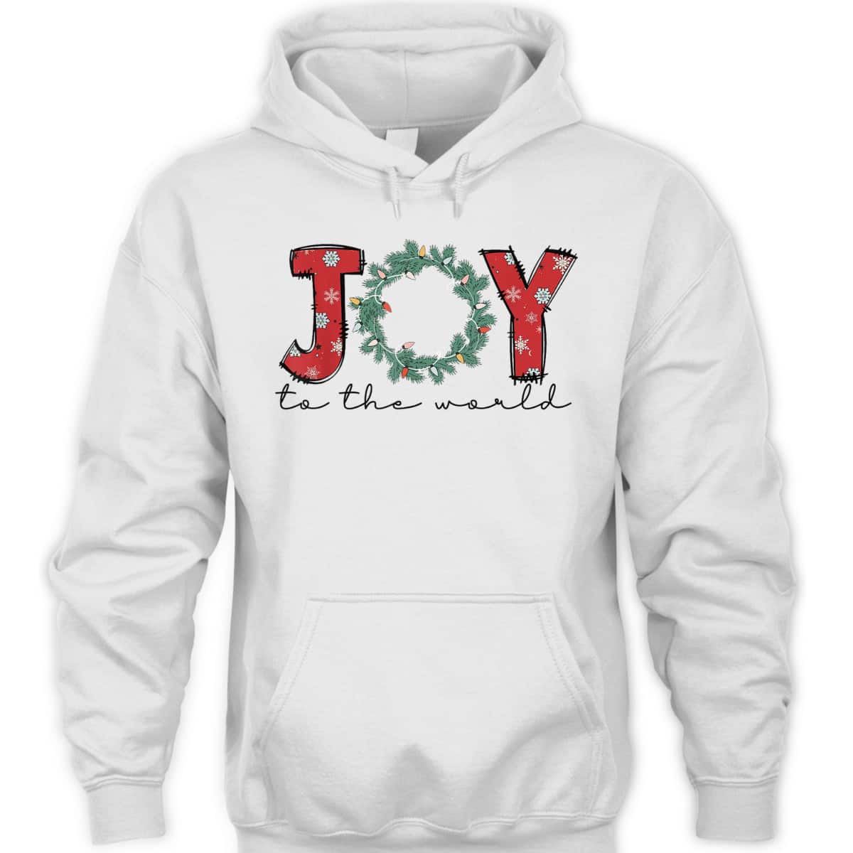 Joy To The World Christian Christmas Jesus Birth Xmas Pajama T-Shirt