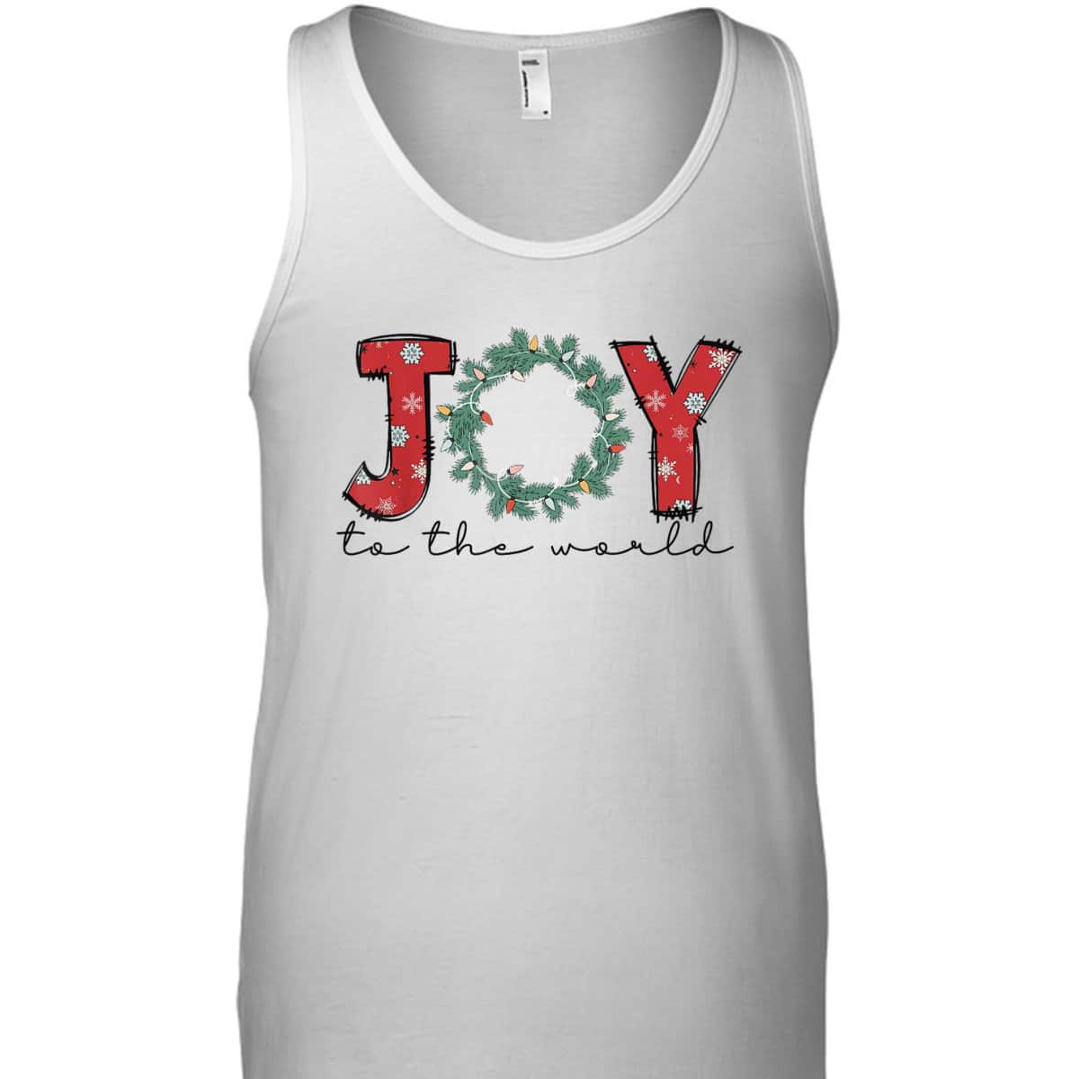 Joy To The World Christian Christmas Jesus Birth Xmas Pajama T-Shirt
