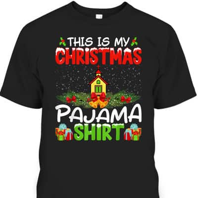 Pastor Christian Church Xmas Pajama Christmas Holiday T-Shirt