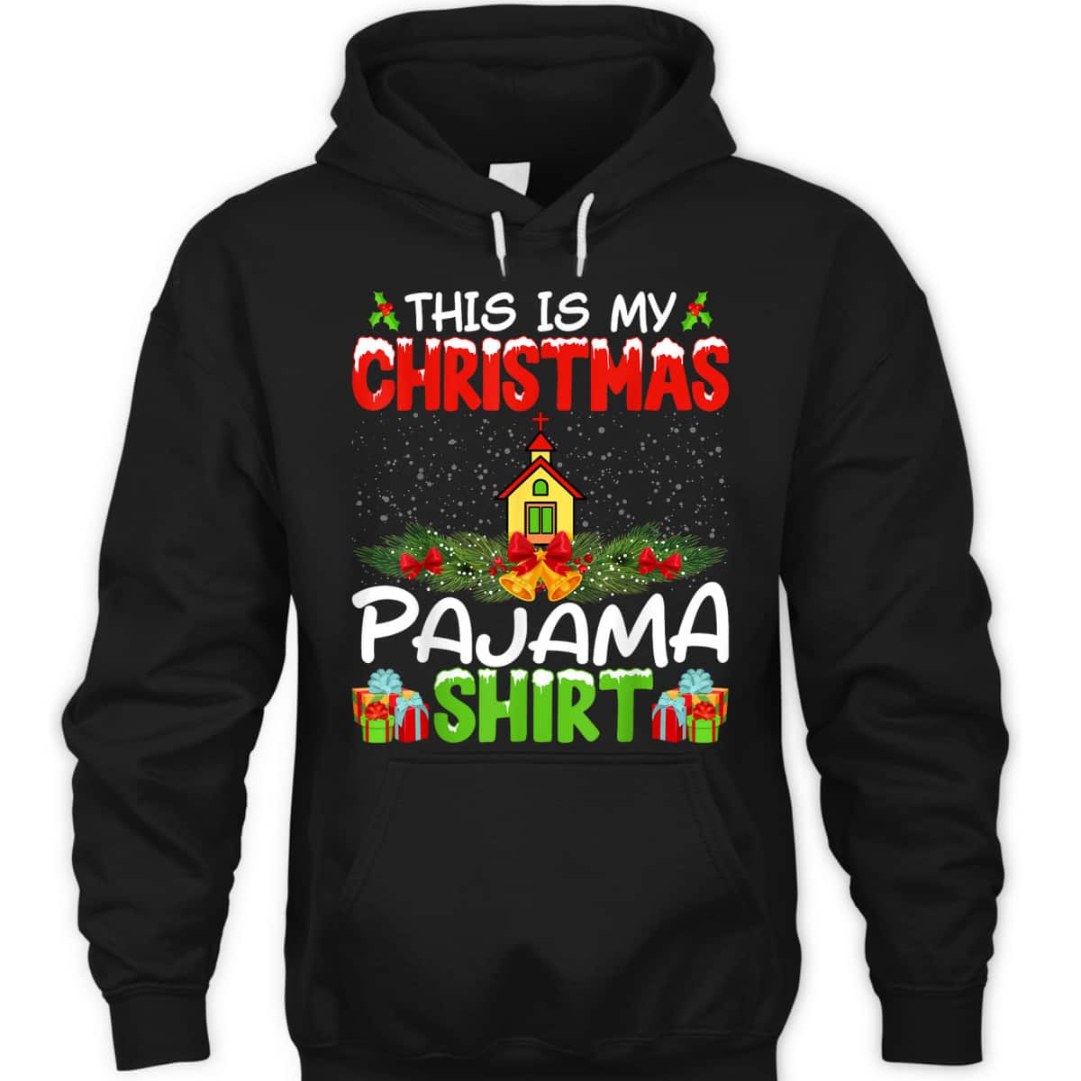 Pastor Christian Church Xmas Pajama Christmas Holiday T-Shirt