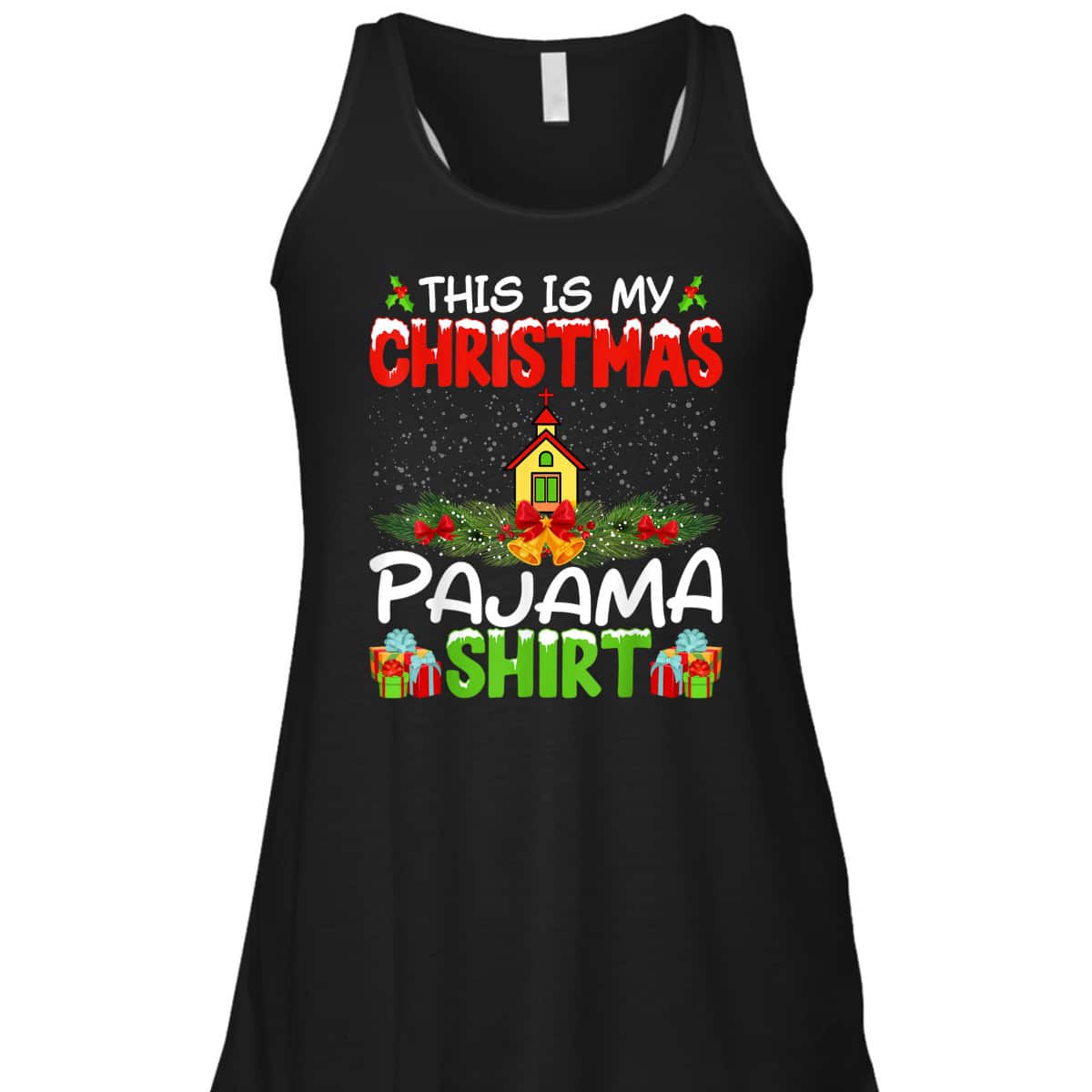 Pastor Christian Church Xmas Pajama Christmas Holiday T-Shirt