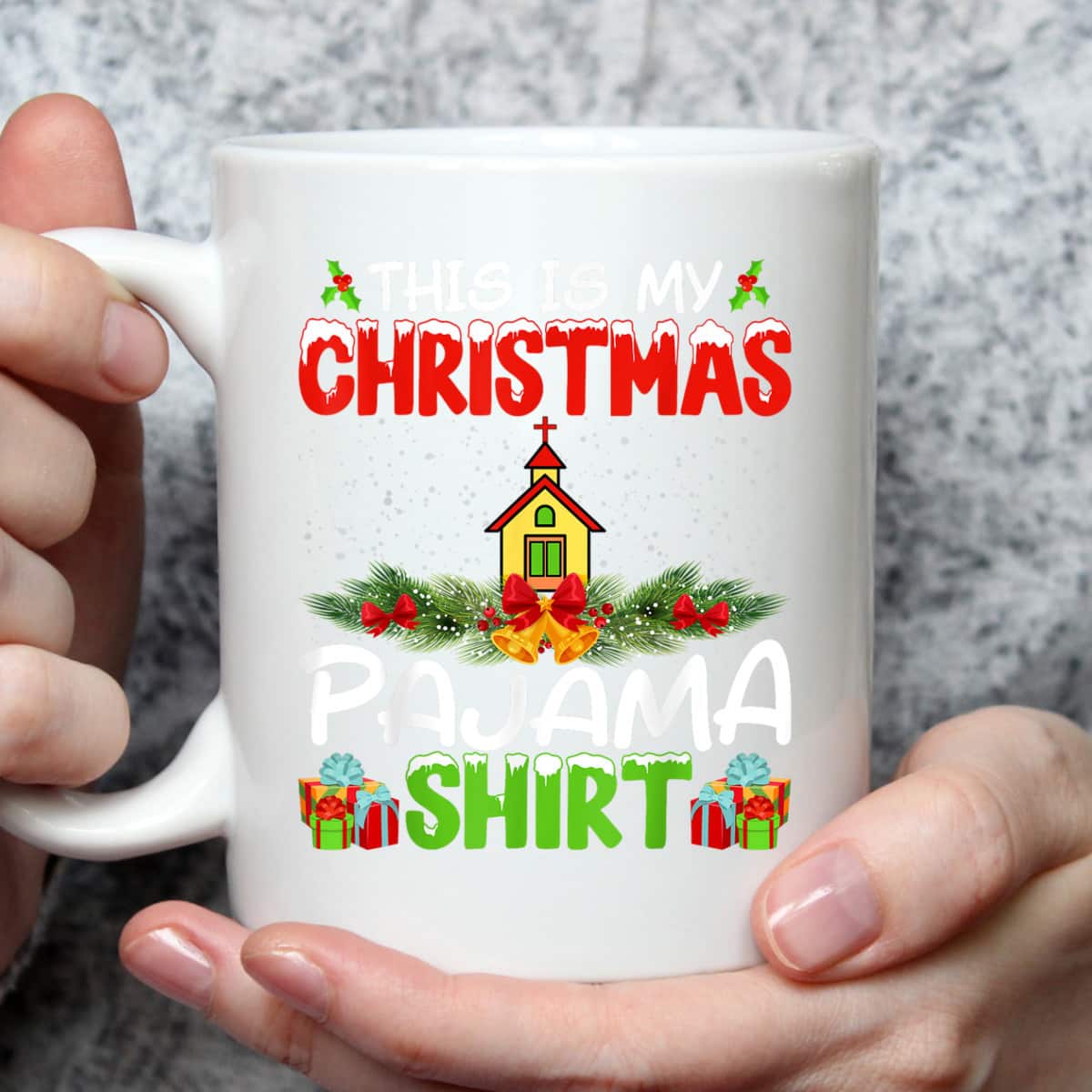 Pastor Christian Church Xmas Pajama Christmas Holiday T-Shirt